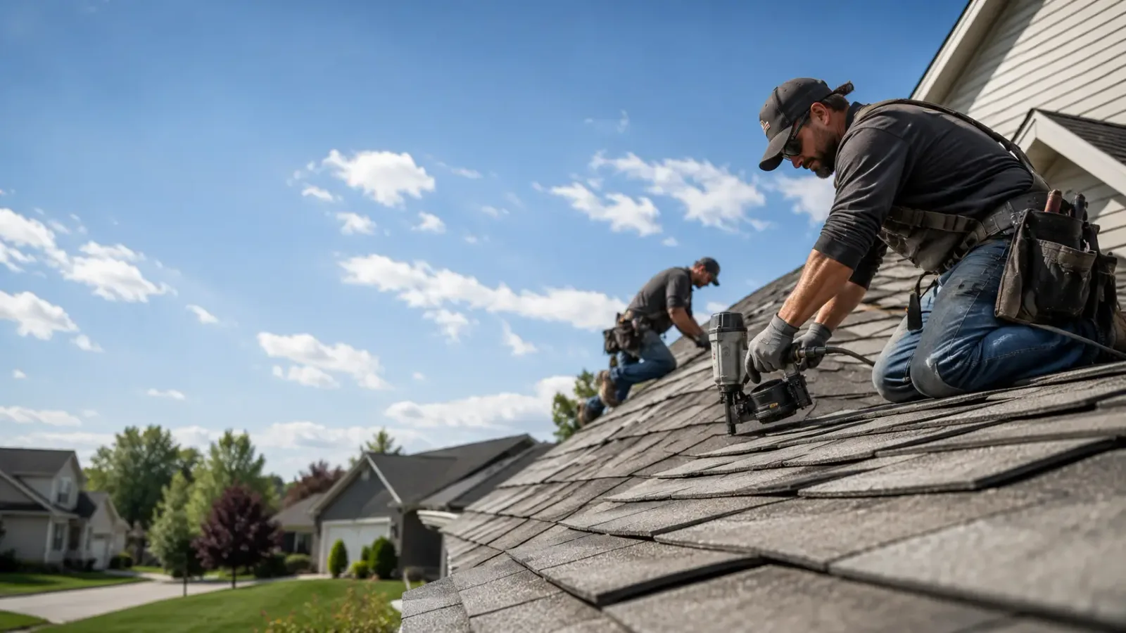 Storm Damage Roof Repair in De Soto, IL near me